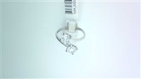 Ringe Sommer Dame in Weißgold Zirconia BILOGY ZIRC OV - BILOGY ZIRC OV